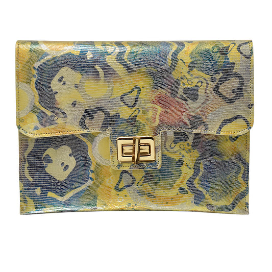 The Avery Leather Clutch